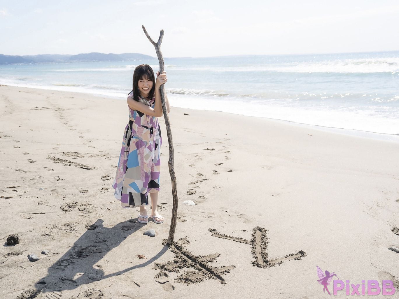 Japanese Idol Yuzuha Saeki cartoon action digital photo collection Autumn spent with loved ones PixiBB (61)